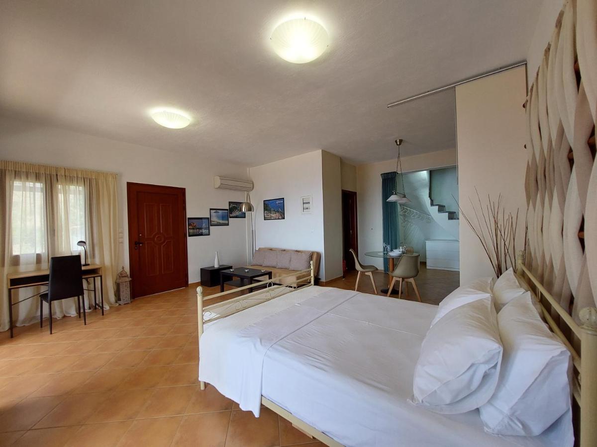 Horizon Studios With Sea View - Free Parking Glossa Extérieur photo